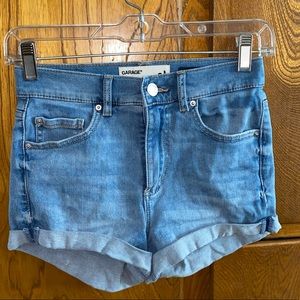 Barely worn, light blue shorts